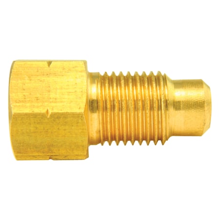 Ags Adapter, Brass, Female(3/8-24 Inverted), Male(M10x1.0 Bubble), 100/box BLFX-31